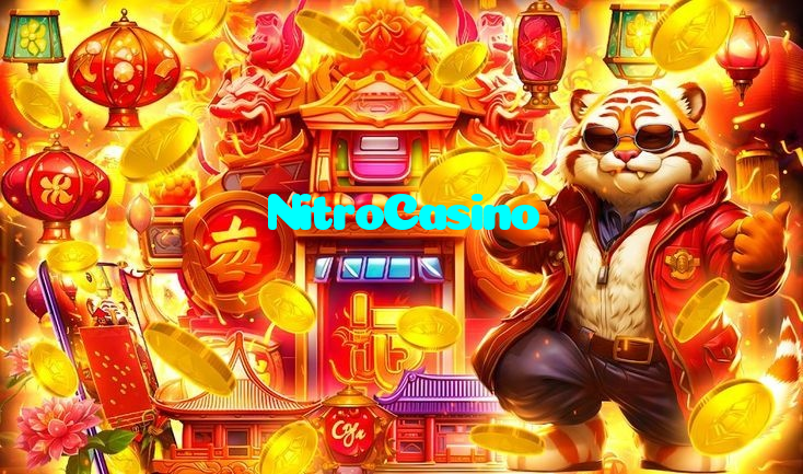 NitroCasino casino presented on mobile device in Pakistan with slots and live games