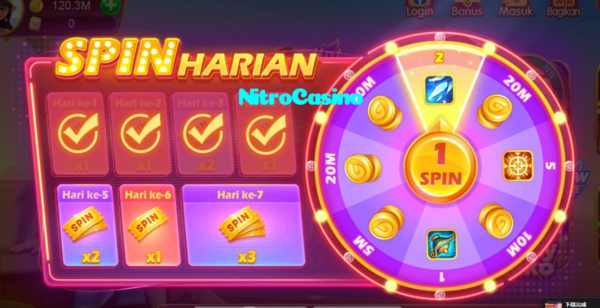NitroCasino خوش آمدید بونس +600% پیشکش موبائل ایپ کے پروموشن سیکشن میں دکھائی دیتی ہے۔